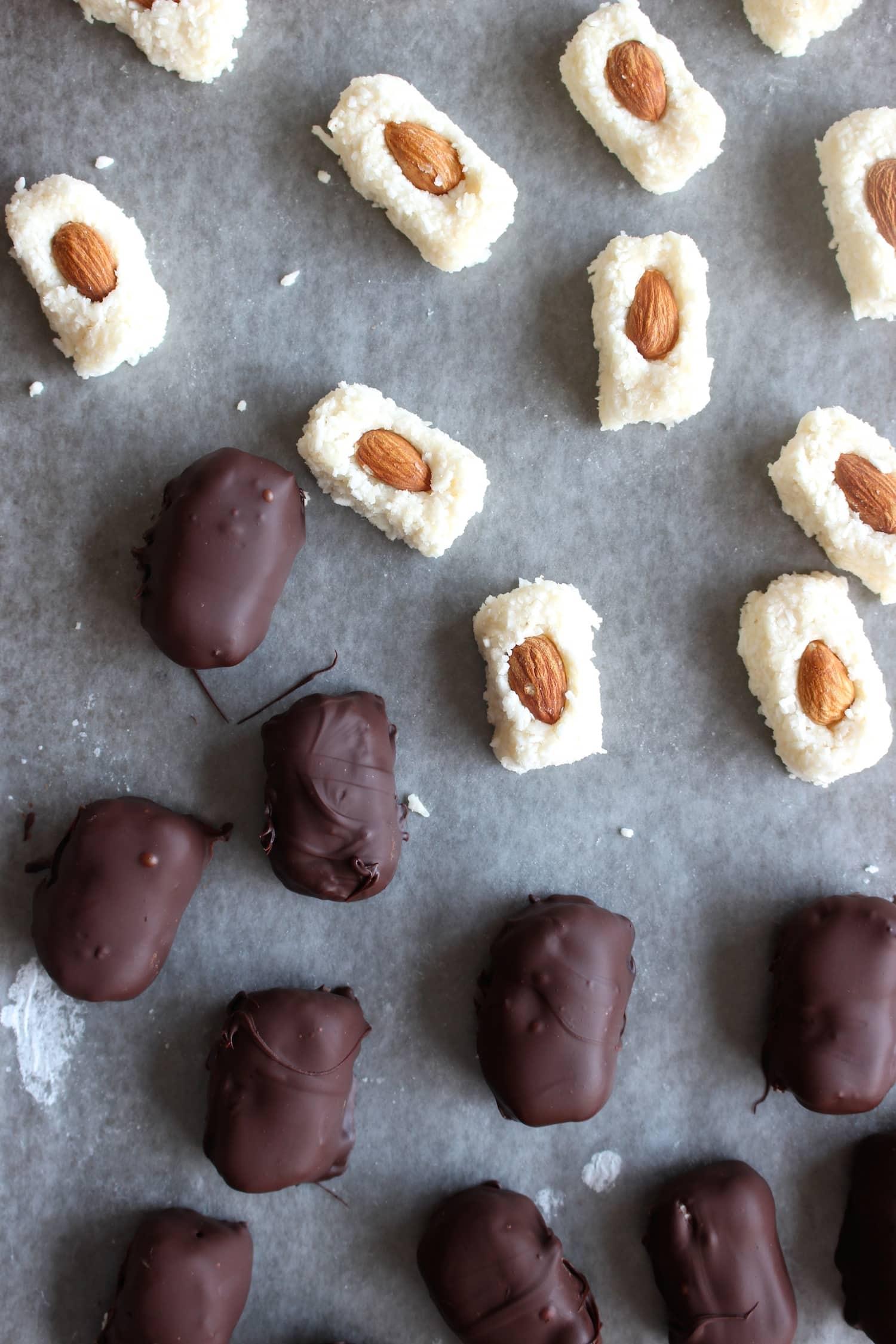 Homemade Almond Joys
